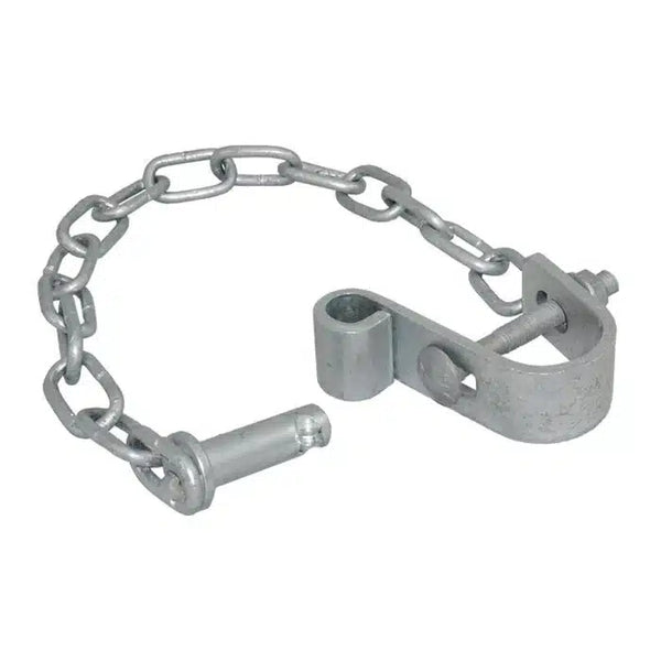 25NB Bolt-On Pin Latch with 500mm Chain