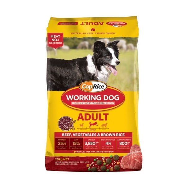 Coprice Working Dog Beef 20kg - Dry Dog Food - AIRR - 38980