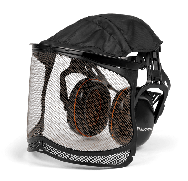 Premium earmuffs with ultra vision mesh visor - Husqvarna - 598 75 01 - 01