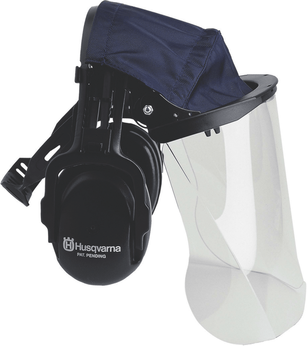 Premium earmuffs with plexi visor - Husqvarna - 505 66 53 - 48