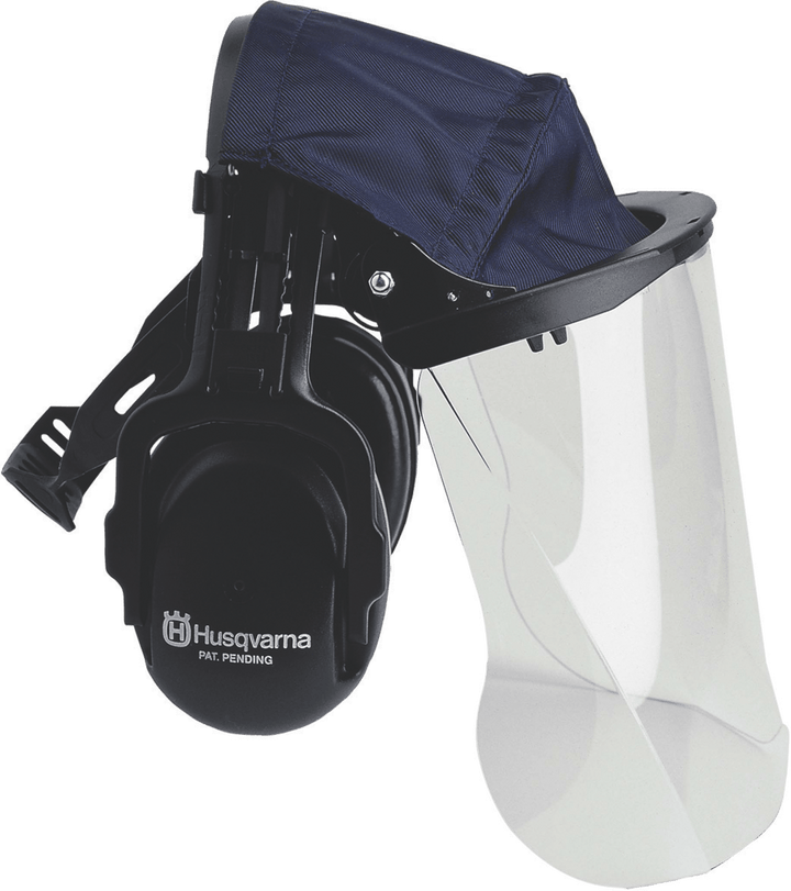 Premium earmuffs with plexi visor - Husqvarna - 505 66 53 - 48