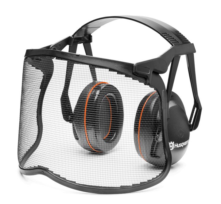 Garden earmuff with mesh visor - Husqvarna - 505 66 53 - 61