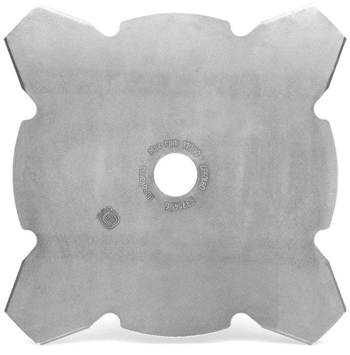Grass blade - 4 tooth, ø 255mm, 1" arbor - Husqvarna - 578 44 37 - 01