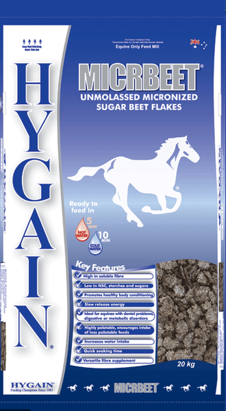 Hygain Micrbeet 20kg - Equine Feed