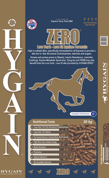 Hygain Zero 20kg - Equine Feed
