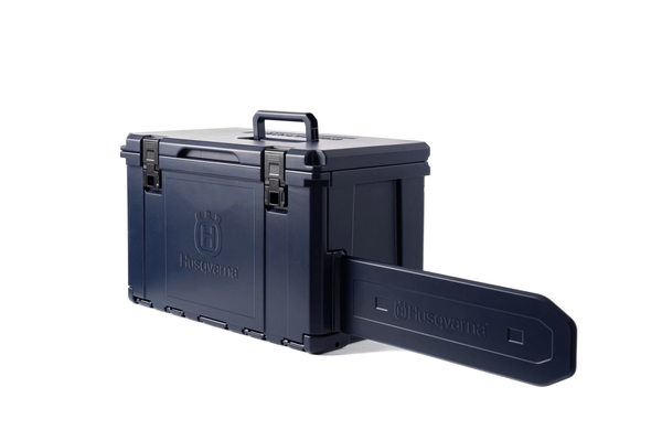 Husqvarna premium chainsaw carry case - blue - Husqvarna - 546 19 37 - 01
