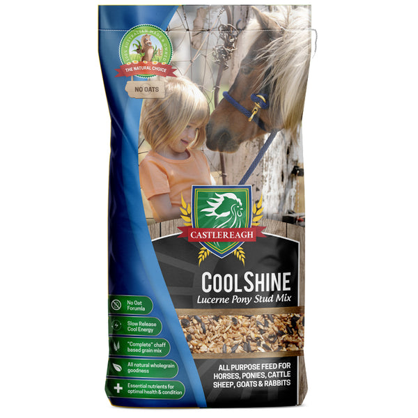 Cool Shine Lucerne Pony Stud Mix No Oats - 25kg