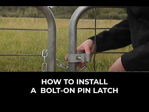 25NB Bolt-On Pin Latch with 500mm Chain – Erins Quality Outdoor Power ...