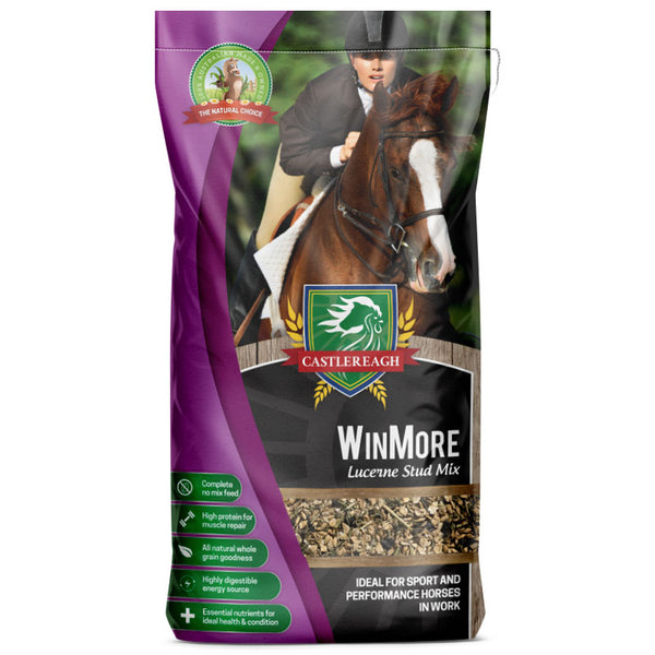 WinMore Lucerne Stud Mix with Oats - 25kg