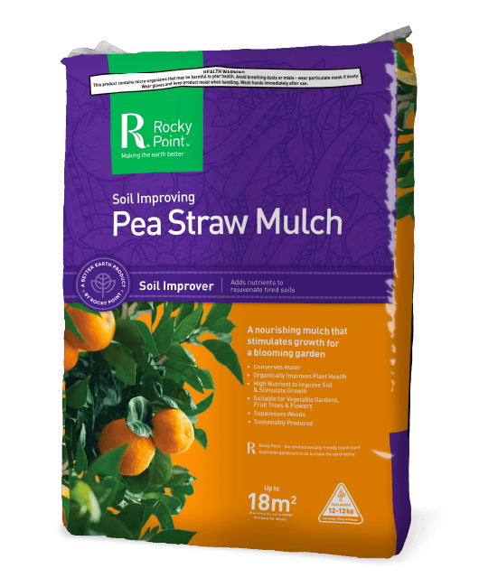 Soil Improver - Pea Straw Mulch - 18m2 - Rocky Point - RP - PEA18