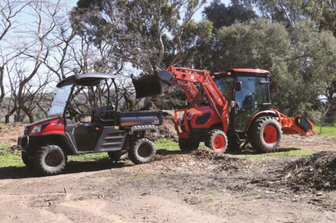 CK4220 CAB Tractor INCLUDES 4 IN 1 front end Loader Bucket - Erins Quality Outdoor Power Centre
