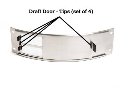 Draft Door - Tips (set of 4) Small, MX