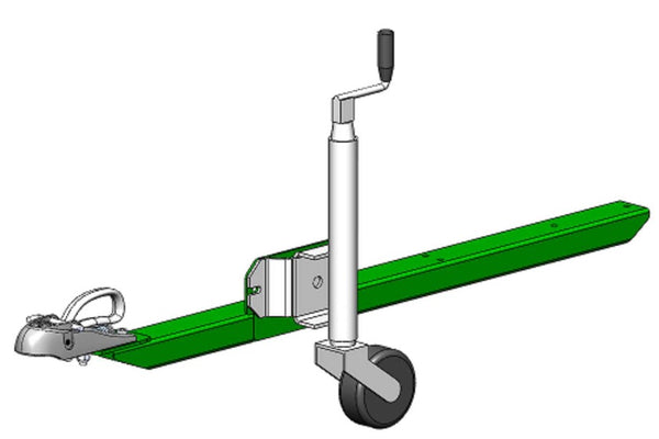 C13 Non-road towable drawbar