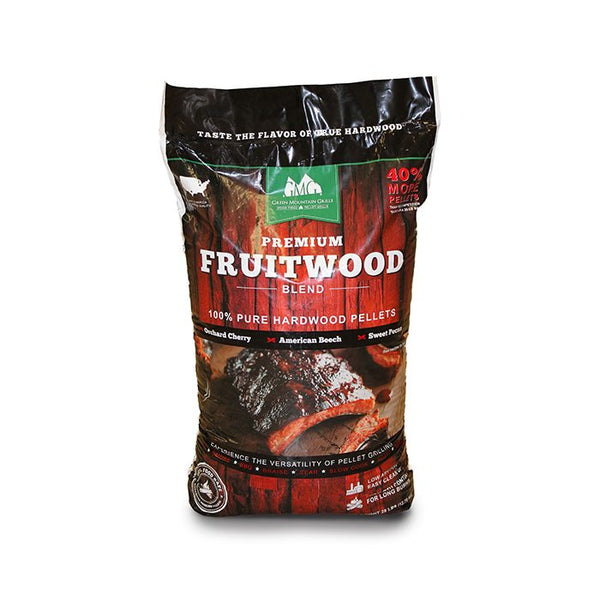 Premium Fruitwood Blend Pellets - 12.7kg / 28 lb Bag