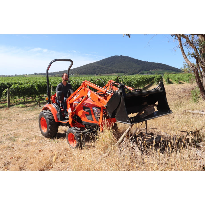 CK3010 ROPS Compact Tractor  INCLUDES 4 IN 1 front end Loader Bucket - Erins Quality Outdoor Power Centre