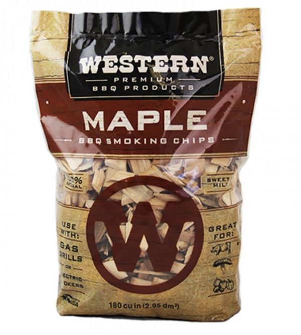 Western BBQ Maple Wood Chips